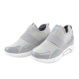 Zapatillas deportivas de mujer grises X-9761 2