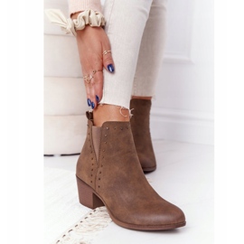 PJ1 Botines cálidos para mujer Jodhpur boots Khaki Morgan marrón 2 PJ1 Botines cálidos para mujer Jodhpur boots Khaki Morgan marrón 2