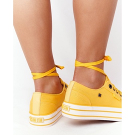 Zapatillas de Mujer Big Star HH274055 Amarillas amarillo 3