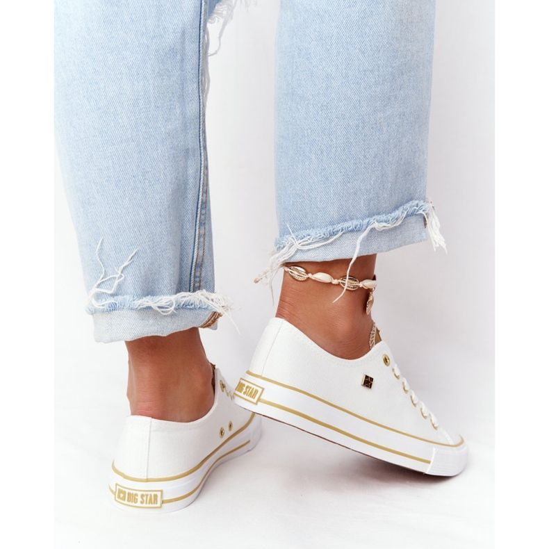 Zapatillas de mujer clásicas Big Star HH274458 Blanco 2