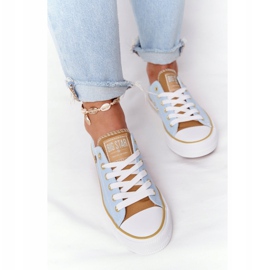 Zapatillas de mujer clásicas Big Star HH274457 Azul 5