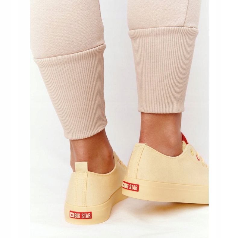 Zapatillas de Mujer Big Star HH274680 Amarillas amarillo 1