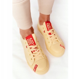 Zapatillas de Mujer Big Star HH274680 Amarillas amarillo 4