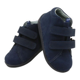 Mazurek Chicos de cuero boyal con granada 264 azul 3
