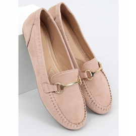 Mocasines de mujer beige 0F219 Beige 1