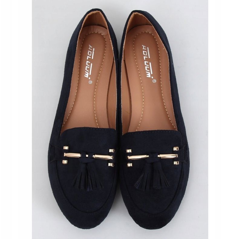 Mocasines de mujer azul marino 9988-159 DK.BLUE 1