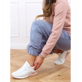 Zapatillas deportivas blancas VL134P WHITE / PINK blanco 3
