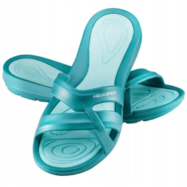 Zapatilla piscina mujer Aqua-Speed ​​Panama col.42 verde 1