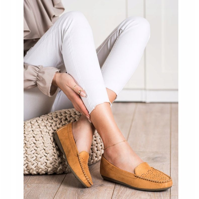 Best Shoes Mocasines Con Estampado Calado marrón 1