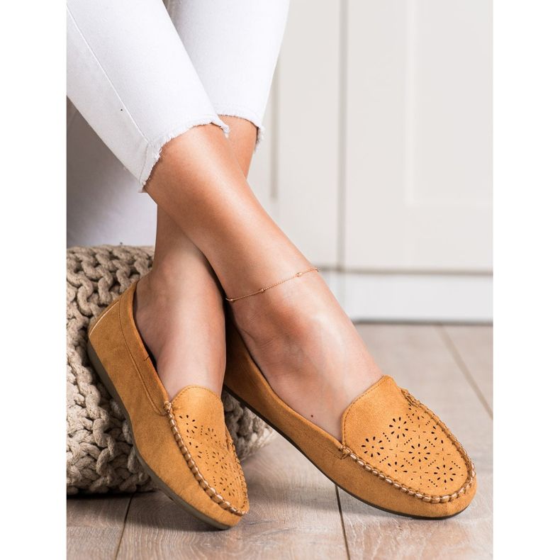 Best Shoes Mocasines Con Estampado Calado marrón 2