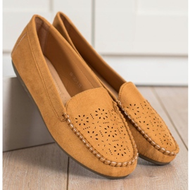 Best Shoes Mocasines Con Estampado Calado marrón 3