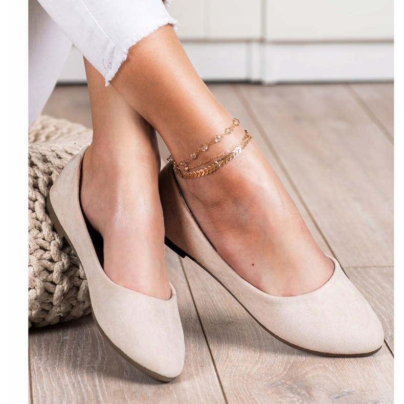 Bailarinas clásicas VINCEZA beige 1