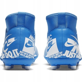 Zapatillas de fútbol Nike Mercurial Superfly 7 Club FG / MG Jr AT8150-414 azul 6 Zapatillas de fútbol Nike Mercurial Superfly 7 Club FG / MG Jr AT8150-414 azul 6
