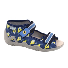 Calzado infantil befado amarillo 350P020 azul 4