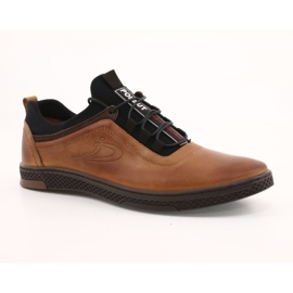 Polbut Zapato casual piel rojo K24 amarillo 7