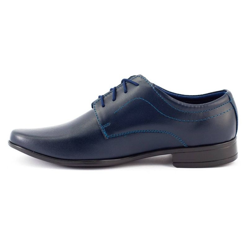 Lukas Zapatos de comunión formal infantil J1 azul marino 3