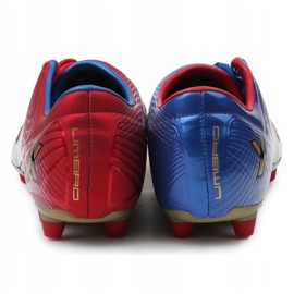 Botas de fútbol Umbro Revolution Fce II-A Hg M 886669-6CT azul marino, rojo, azul multicolor 5