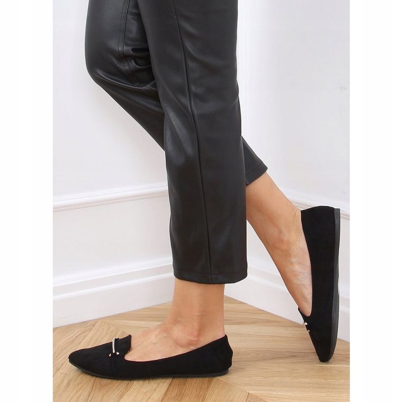 Mocasines almendras negro 3C-6 Negro 2 Mocasines almendras negro 3C-6 Negro 2