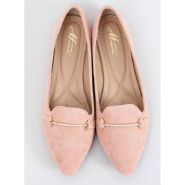Mocasines rosa almendra dedos 3C-6 Rosa rosado 3