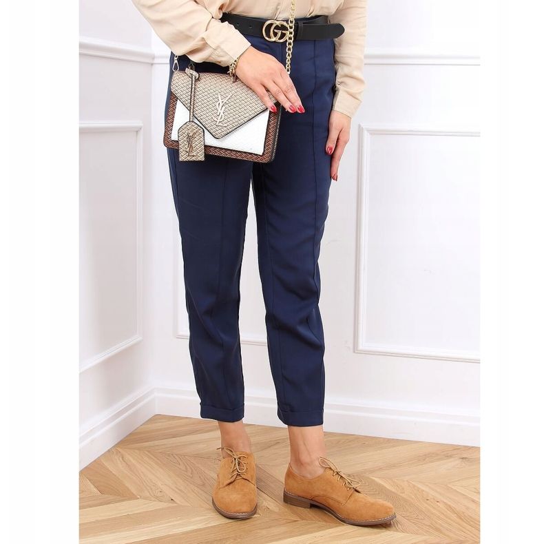 Camel G325 Mocasines camel con cordones marrón 2