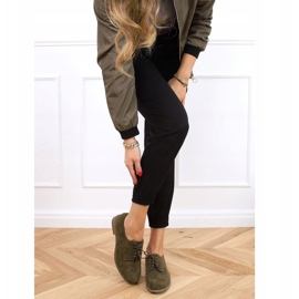 Mocasines verdes con cordones G325 Green 1 Mocasines verdes con cordones G325 Green 1