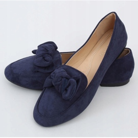 Mocasines azul marino para mujer 9086 Azul 3