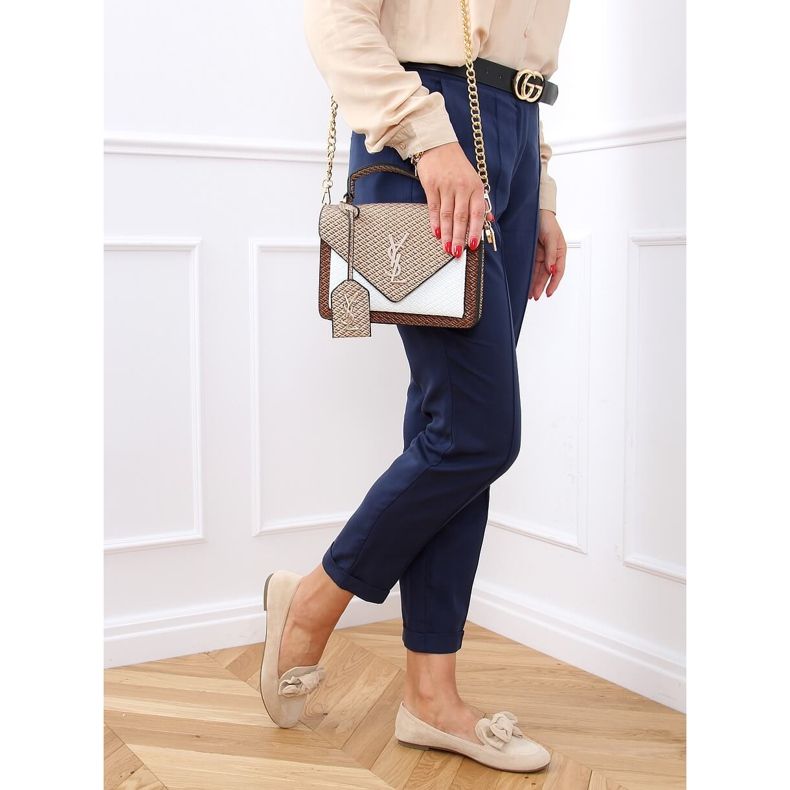 Mocasines de mujer beige 9086 Beige 2