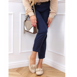 Mocasines de mujer beige 9086 Beige 1