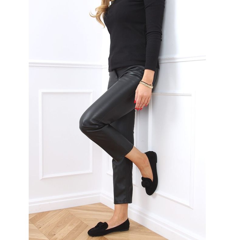 Mocasines de mujer negros 9086 Black 2