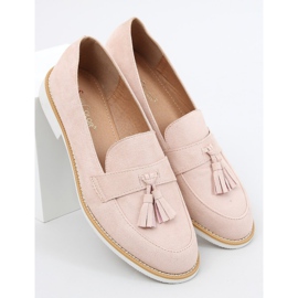 Mocasines beige de mujer AB695 Nude 3