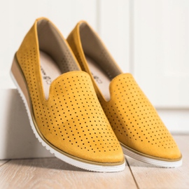 Goodin Señores calados ligeros amarillo 2 Goodin Señores calados ligeros amarillo 2