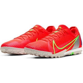 Calzado de fútbol Nike Mercurial Vapor 14 Pro Tf CV1001 600 rojo rojo 3