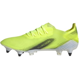 Botas de fútbol adidas X Ghosted.1 Sg FW6890 amarillo amarillo 2
