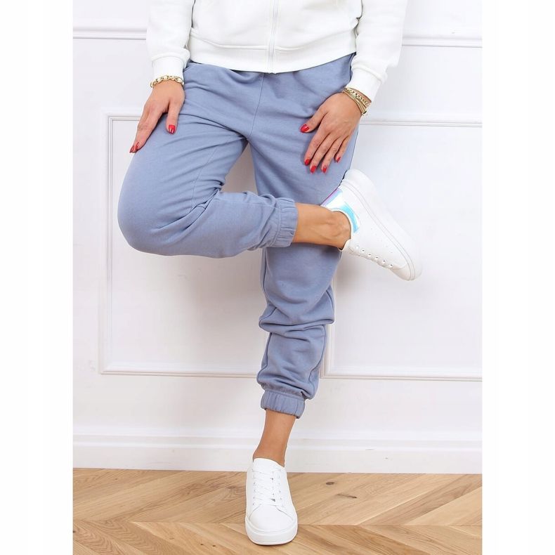 Zapatillas de mujer blancas A88-63 Silver blanco 2