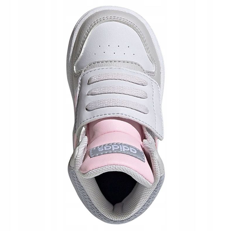 Zapatillas Adidas Hoops Mid 2.0 I Jr FY9290 rosa gris 2