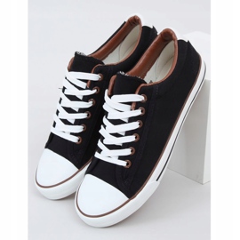 Zapatillas clásicas de mujer negras BN-B68 Black negro 3