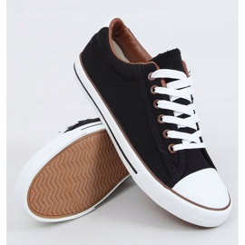 Zapatillas clásicas de mujer negras BN-B68 Black negro 4