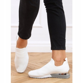 Calcetines deportivos blancos LDH006 Blanco 2 Calcetines deportivos blancos LDH006 Blanco 2