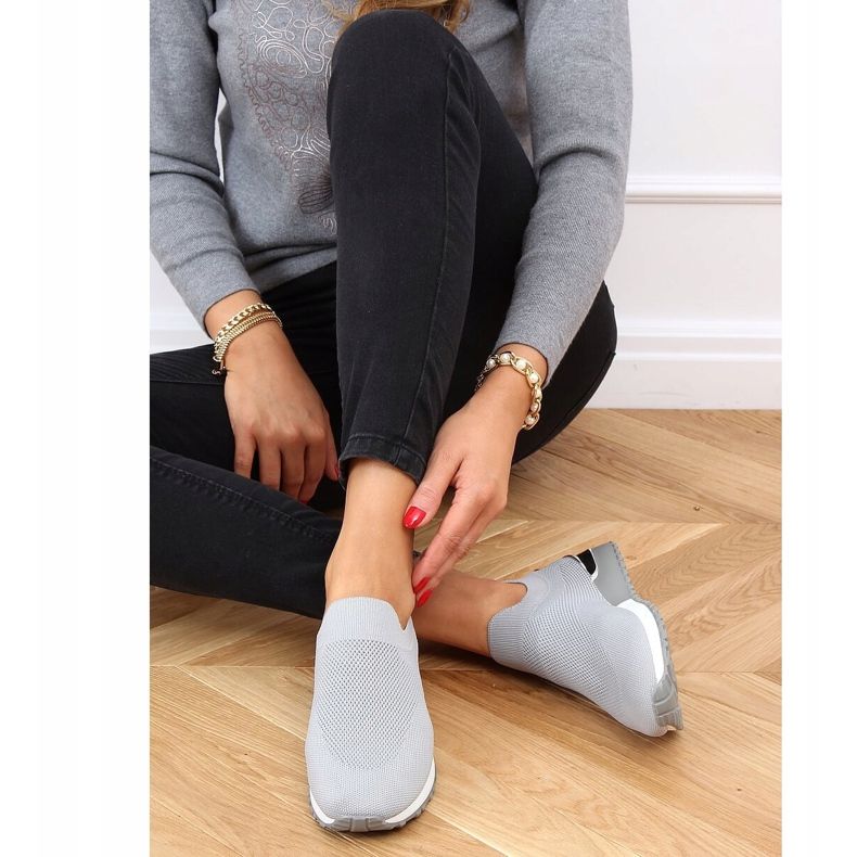 Calcetines grises Calzado deportivo LDH006 Gris 2 Calcetines grises Calzado deportivo LDH006 Gris 2