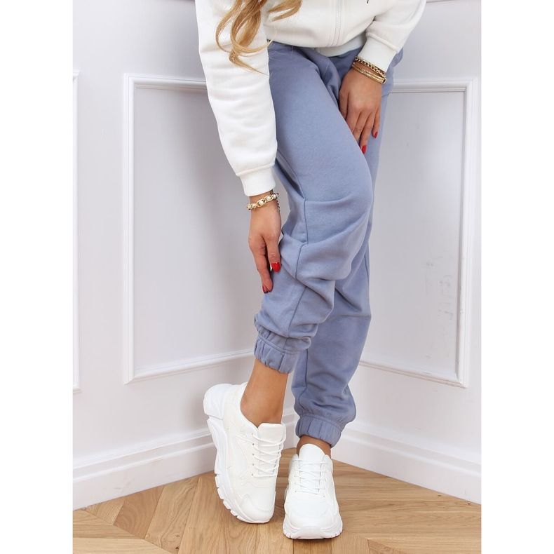 Zapatillas deportivas blancas YL-45 White blanco 1 Zapatillas deportivas blancas YL-45 White blanco 1