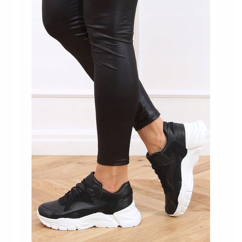 Zapatillas deportivas negras YL-45 Black negro 2