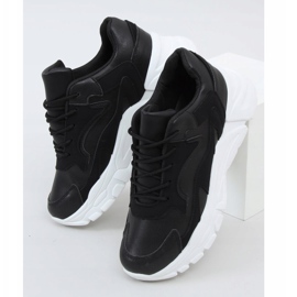 Zapatillas deportivas negras YL-45 Black negro 3