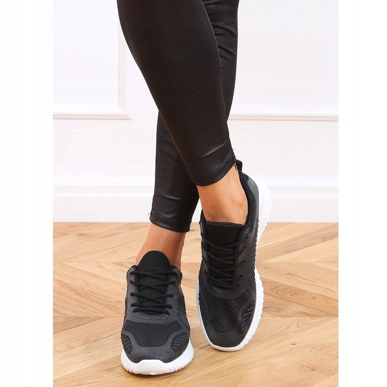 Negro KK-219 Zapatillas deportivas negras 2