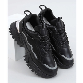 Negro 9933 Calzado deportivo negro 3