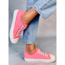 Zapatillas rosa mujer 3176 Fucsia rosado 2