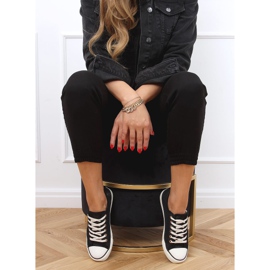 Zapatillas de mujer negras 3176 Black negro 2