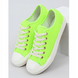 Zapatillas de mujer verde 3176 Fluorescein 3