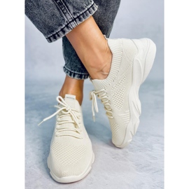 FF-10 Beige Calcetín deportivo beige 2 FF-10 Beige Calcetín deportivo beige 2