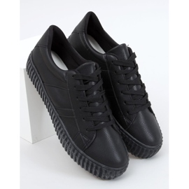 Zapatillas de mujer negras A6020 Black negro 4