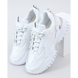 Blanco 9931 Zapatillas deportivas blancas 3